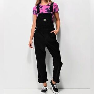 Empyre Suzie Black Corduroy Overalls